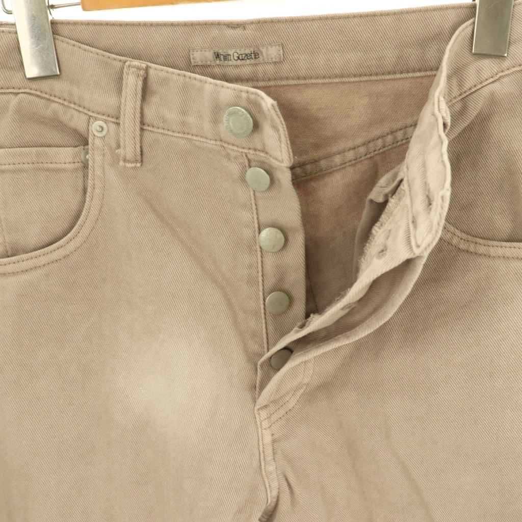 ウィムガゼット Whim Gazette 24SS ピグメントダイカーブパンツ