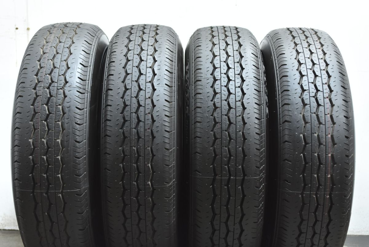 2025年製 新車外し バリ溝 美品】トヨタ 200 ハイエース 純正 15in 6J