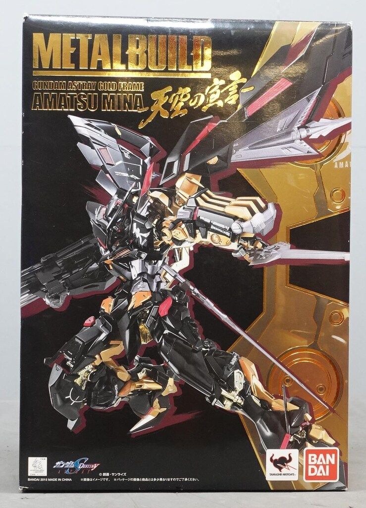 バンダイ METAL BUILD ガンダムアストレイ ゴールドフレーム天ミナ