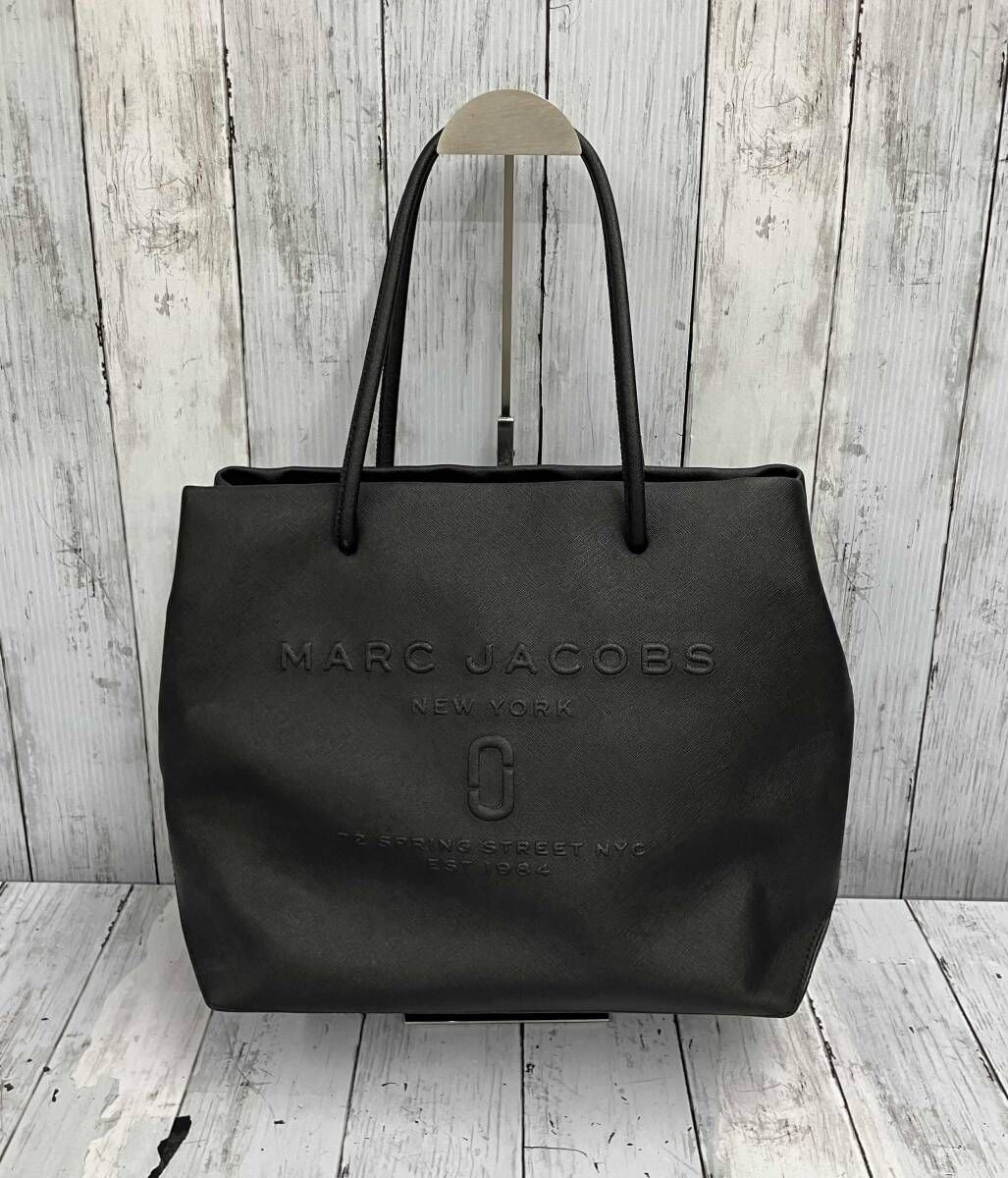 MARCJACOBS マークジェイコブズ|ロゴショッパートートバッグ |ブラック|A 対応