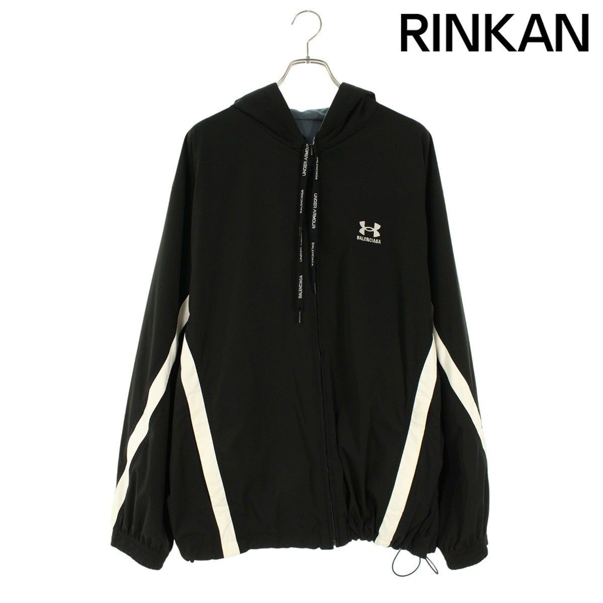 バレンシアガ ×アンダーアーマー 814434 TRO 31 リバーシブルジップアップトラックブルゾン メンズ 46