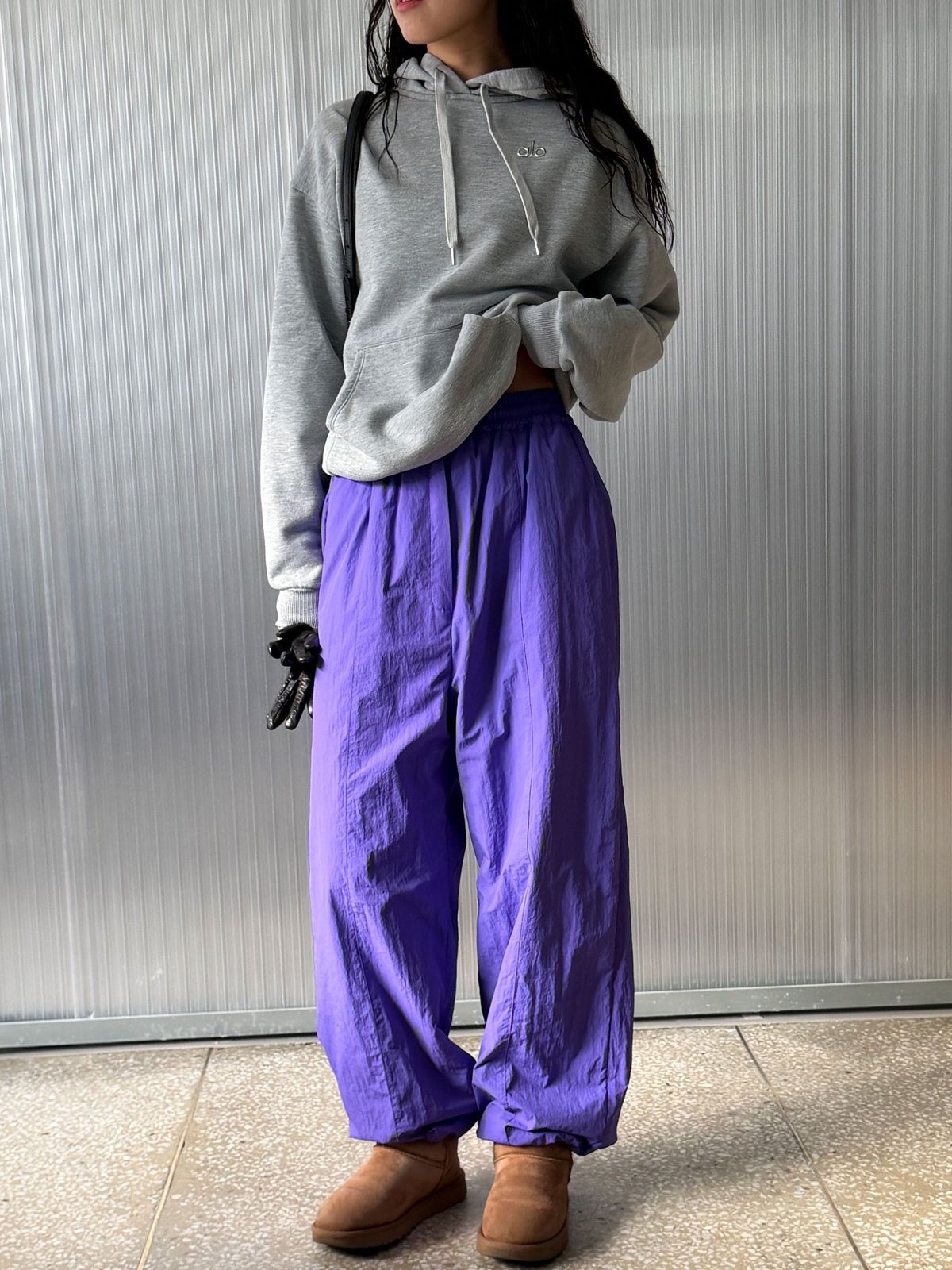 25 FW ヒーティング ダウン ダブル 裏地 フリース ジョガー スノー パンツ 暖かい 3217