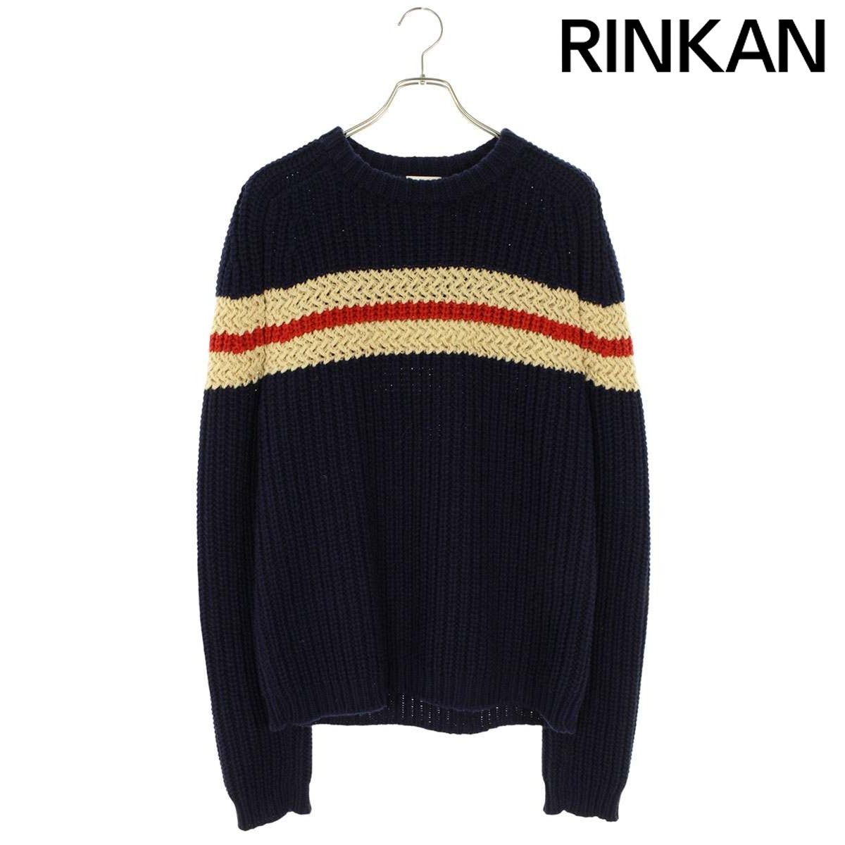 サンローランパリ 526962 YA 2 ST ストライプニット メンズ S