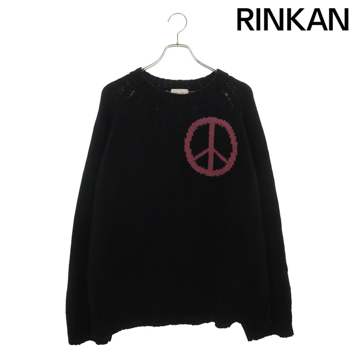 ベッドフォード 22 AW AW-B-KT 02 ピースシンボルニット メンズ 3