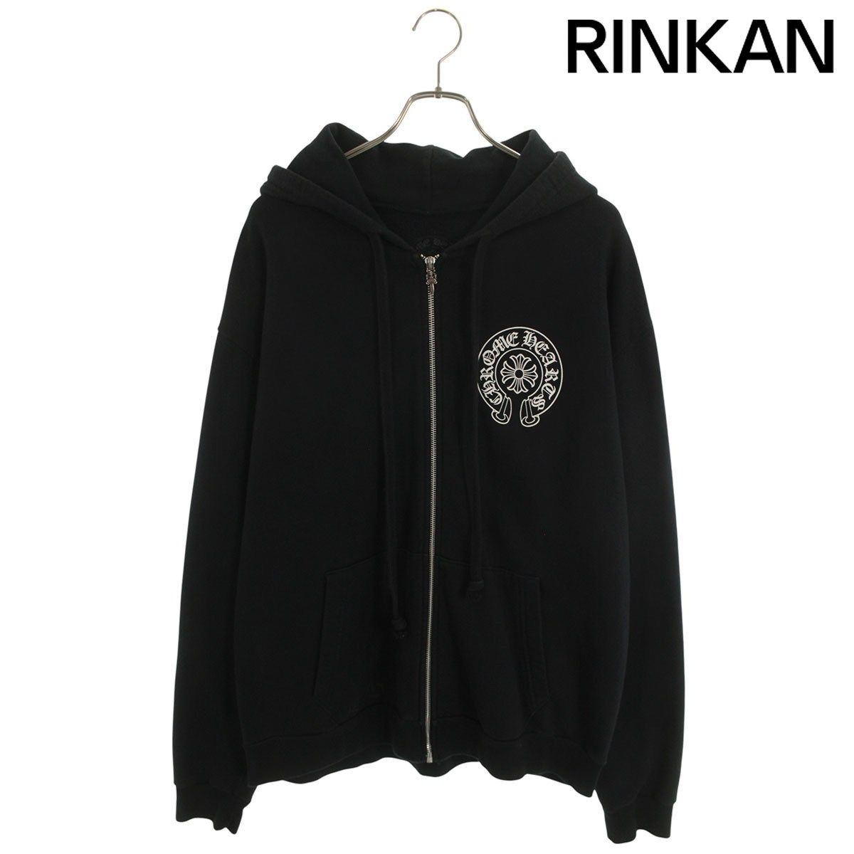 クロムハーツ SWTSHRT HD ZIP 東京限定バックホースシュープリント