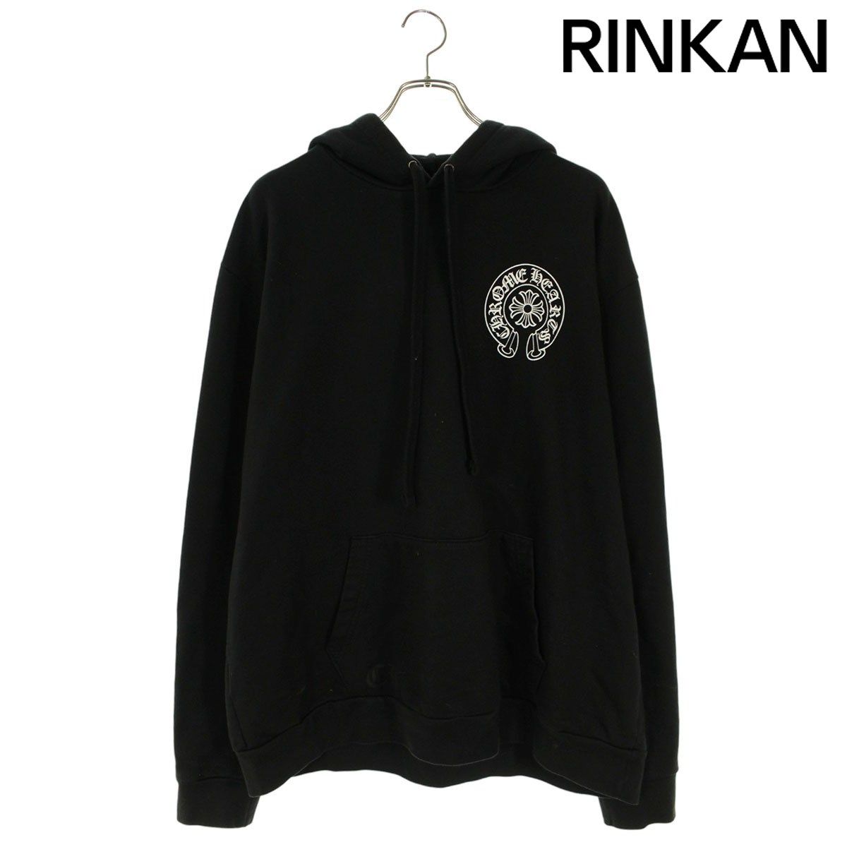 クロムハーツ SWTSHRT PLVR LTD マリブ ホースシューバックプリントパーカー メンズ L