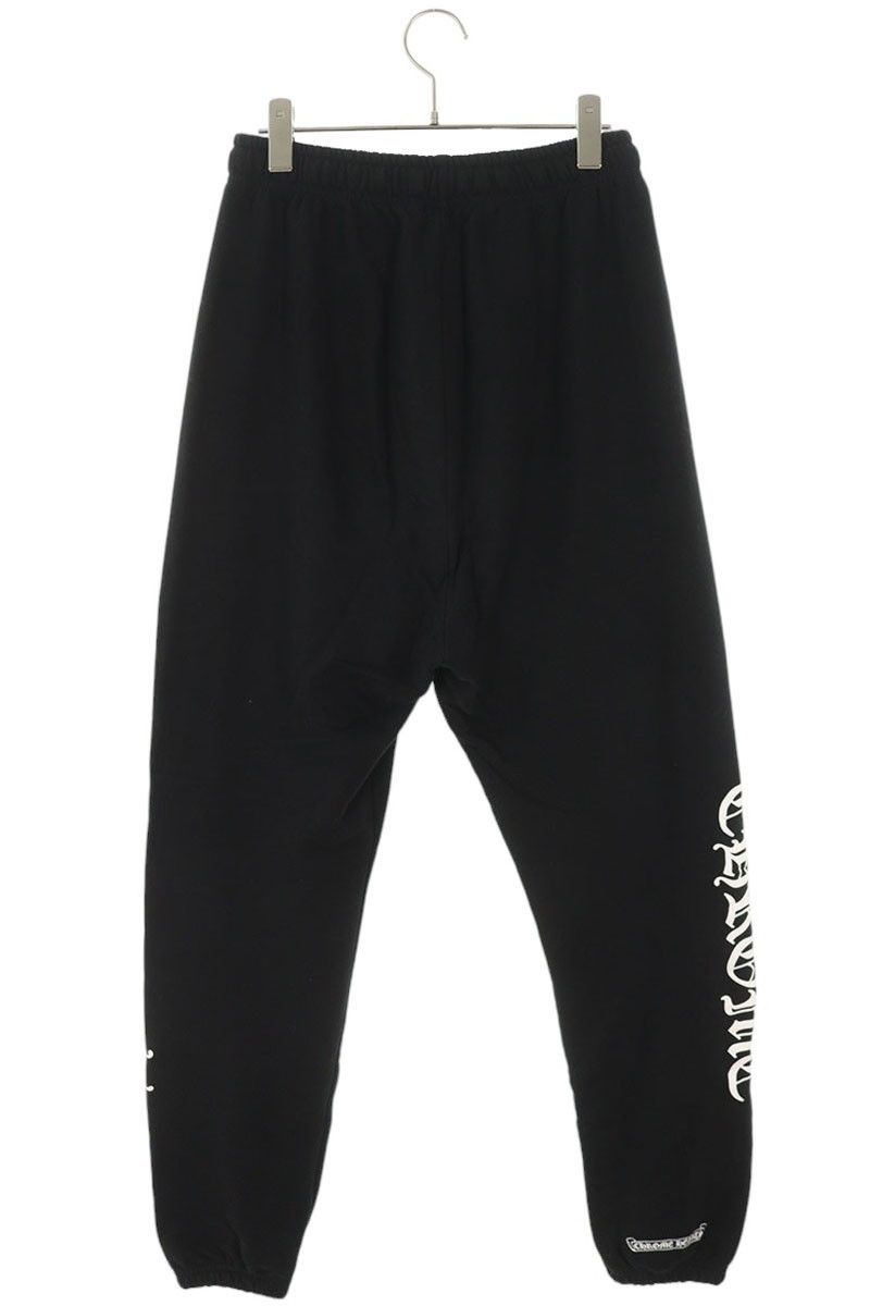 クロムハーツ SWEAT PANTS サイドロゴプリントスウェットロングパンツ