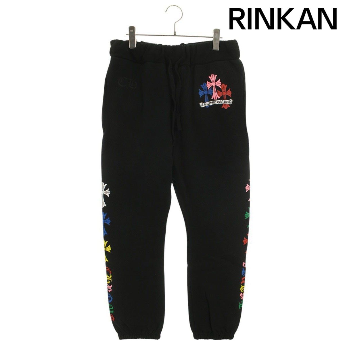 クロムハーツ MLTCOL CEM CRS SWEAT PANTS マルチセメタリークロス