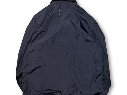 18 ss Maison Margiera ジャケット STEREO TYPE Coach Jacket ブラック S 49203 メゾンマルジェラ