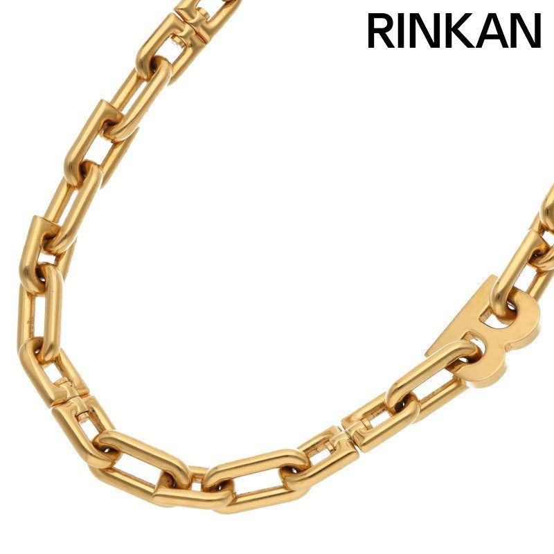 バレンシアガ ロゴチェーンチョーカーネックレス メンズ