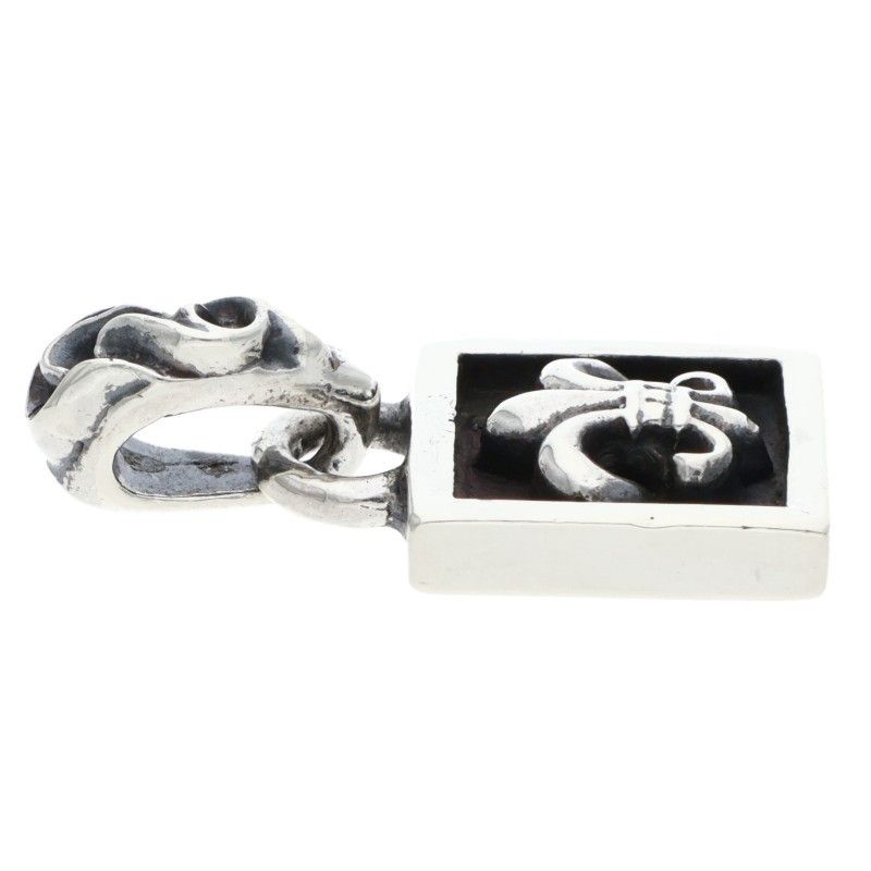 クロムハーツ FRAMED BS FLUER/フレームドBSフレア チャーム/シルバー