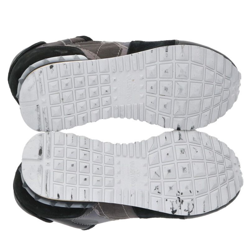 カモ柄ローカットスニーカー メンズ