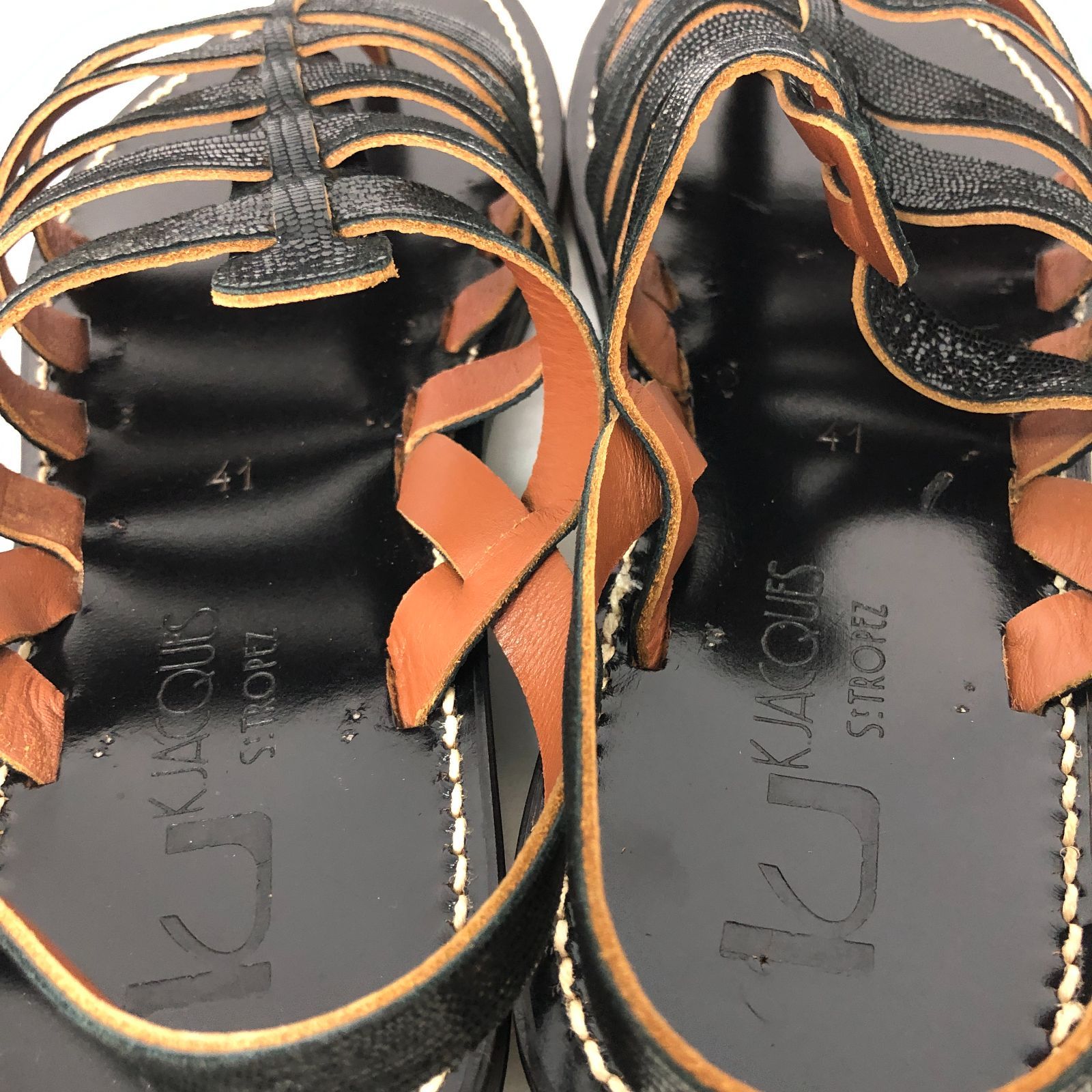 K.JACQUES カージャック サンダル 27.0cm SGKY10-7980 - メルカリ