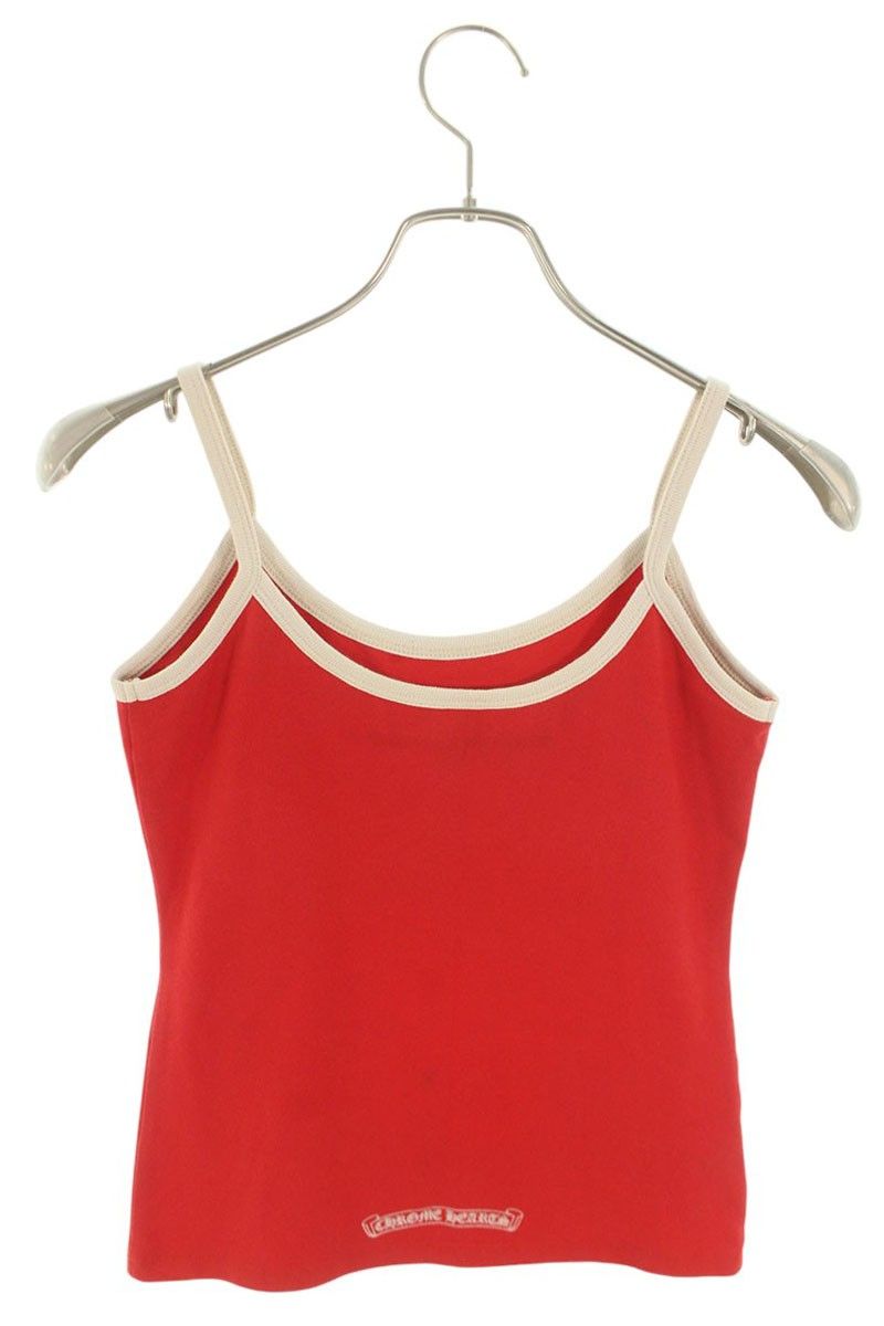 クロムハーツ ホースシューロゴプリントキャミソールタンクトップ