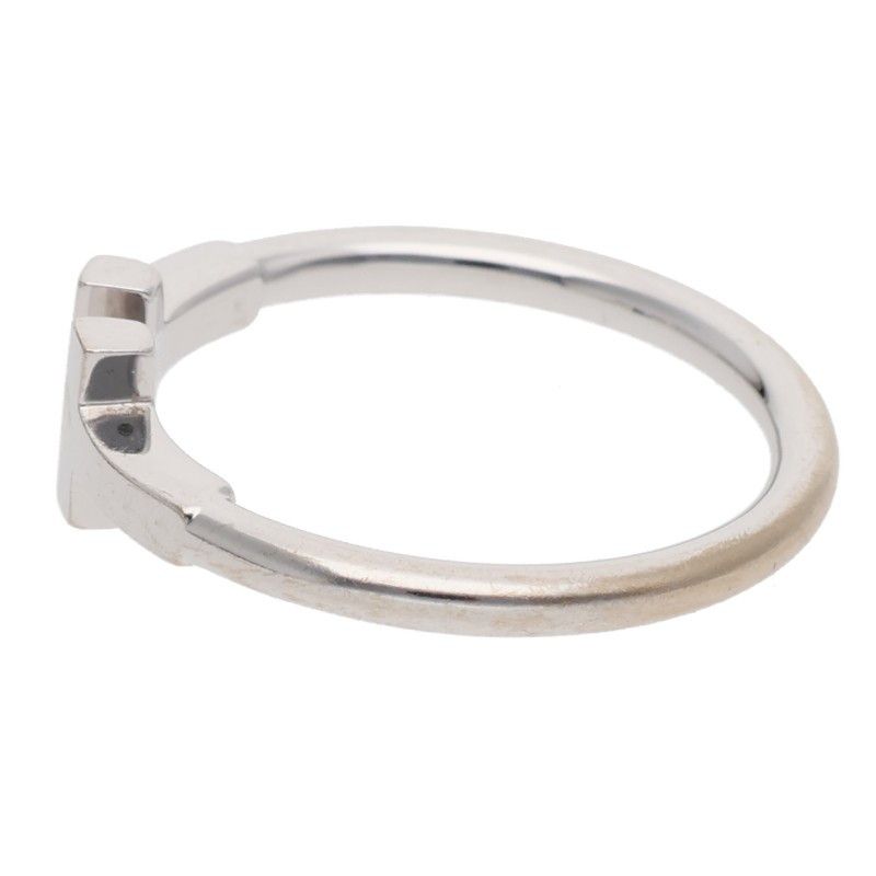  ティファニー Tワイヤー K 18 WGリング メンズ 10.5号 リング 指輪 アクセサリー