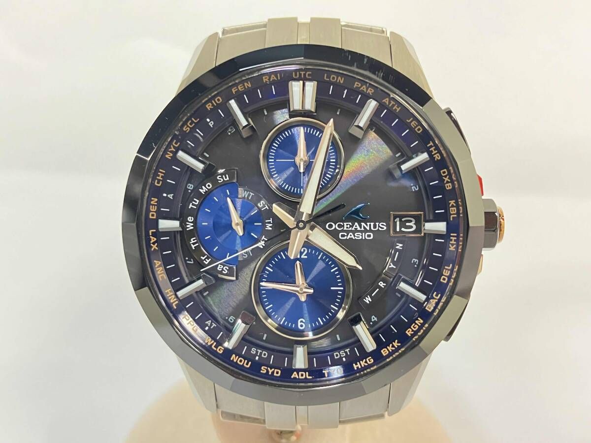 CASIO OCEANUS カシオ オシアナス OCW-S 3001 電波ソーラー 腕時計 時計