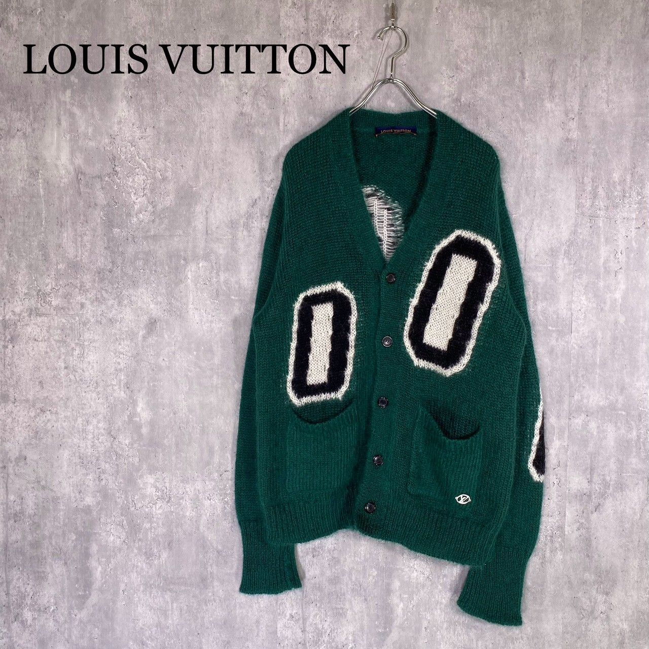 LOUIS VUITTON』ルイヴィトン (L) グラフィックモヘアロング