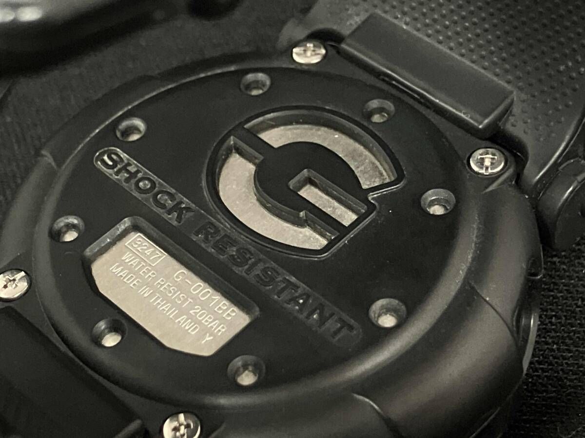  CASIO G-001 BB G-SHOCK ジェイソン ブラック 腕時計(クォーツ) 腕時計(アナログ)