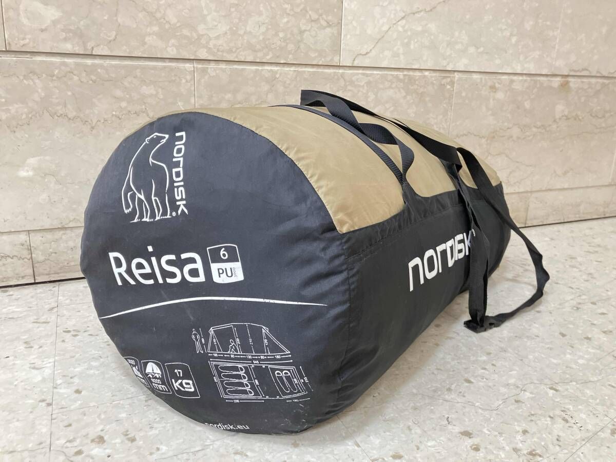 NORDISK ノルディスク REISA 6 PU 3000 レイサ6 シェルターテント ファミリー グループキャンプ 2人用インナーテント