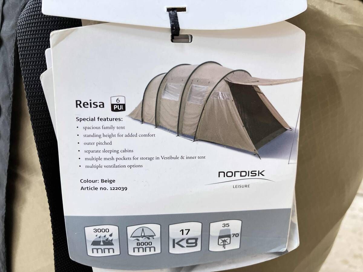 ジャンク NORDISK ノルディスク REISA6 PU3000 レイサ6 PU3000