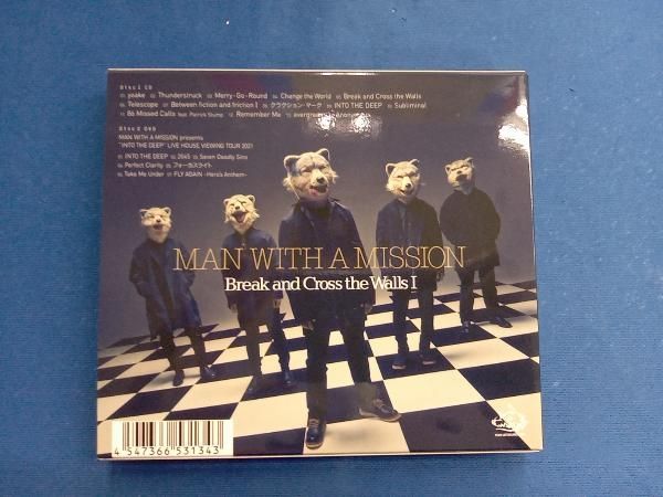 MAN WITH A MISSION CD Break and Cross the Walls Ⅰ(初回生産限定盤