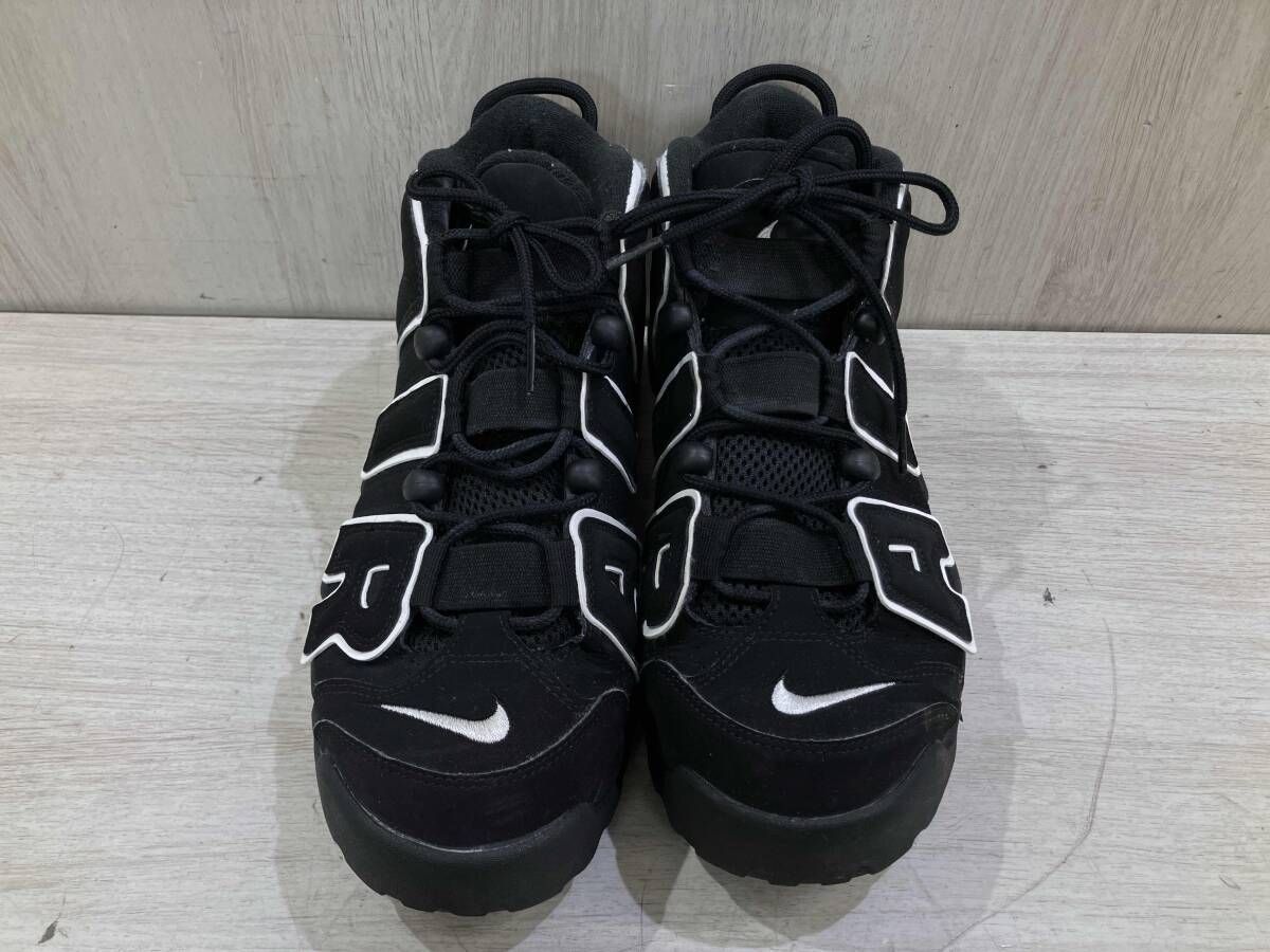 通年 NIKE ナイキ スニーカー AIR MORE UPTEMPO 27.5 cm ブラック