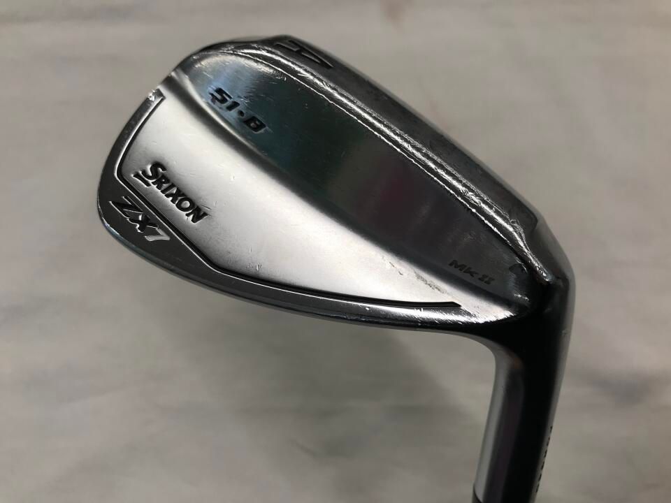 ダンロップ SRIXON ZX 7 Mk 2 51度 ダイナミックゴールド 旧ラベル X 100フレックス ウェッジ ゴルフドゥ NEXT