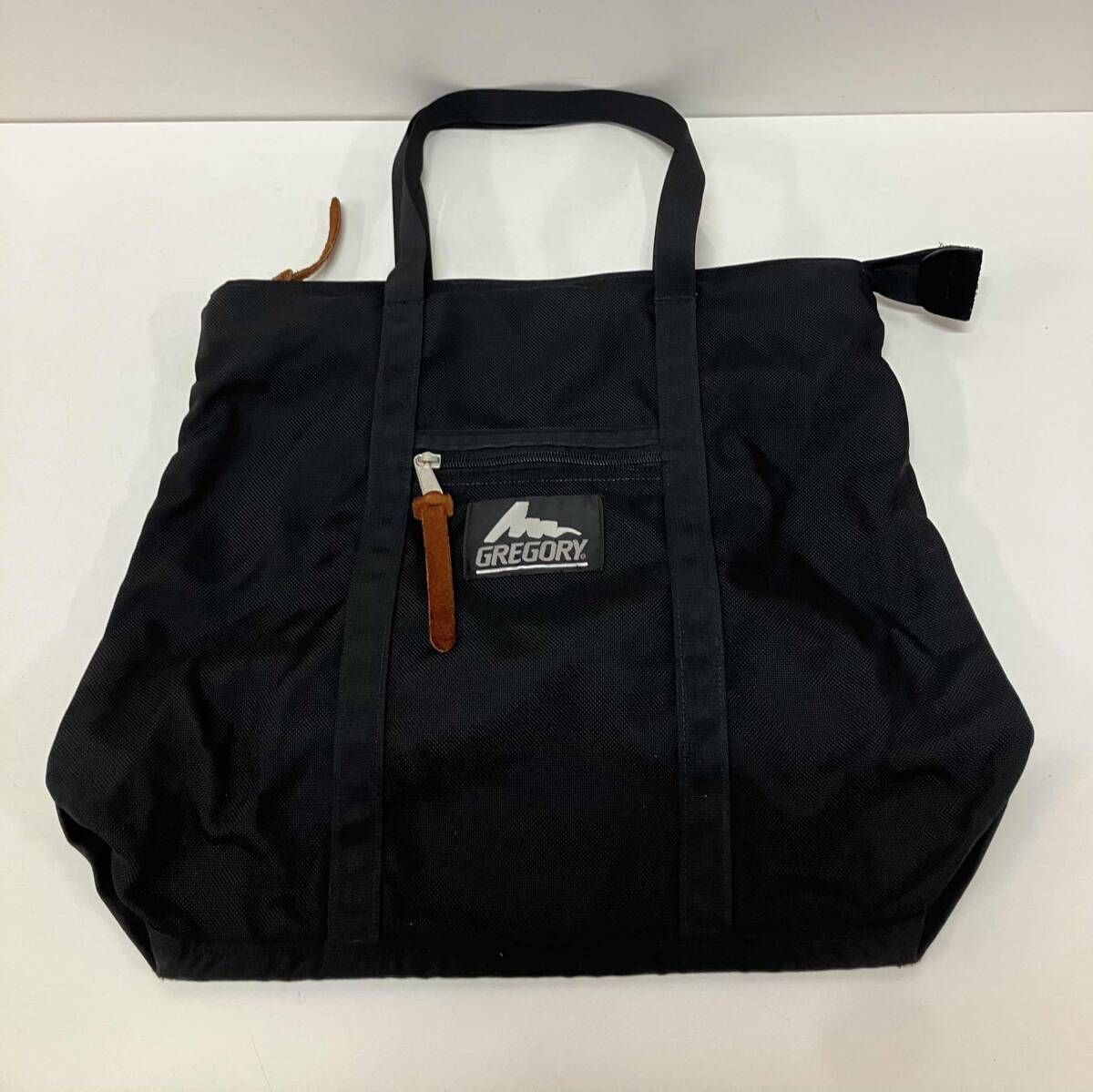GREGORY グレゴリー トートバッグ 旧ロゴ劣化小 ブラック USA製 - メルカリ