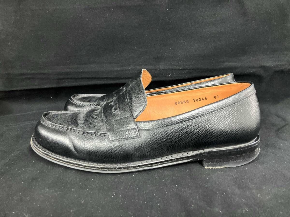 Jalan Sriwijaya ローファー 98589 18045 ビジネスシューズ ブラック サイズ8 1|2