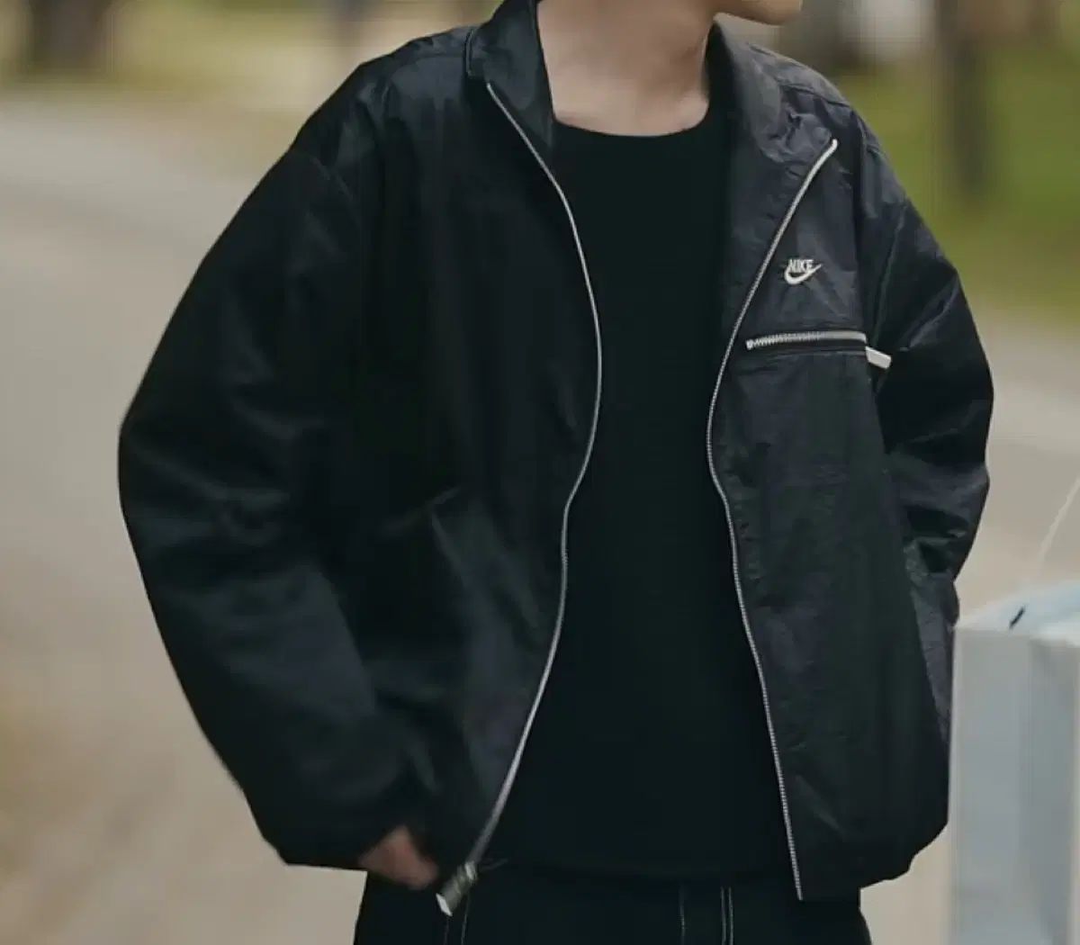 ナイキ NSW サーカ ライン ド ジャケット-ブラック S