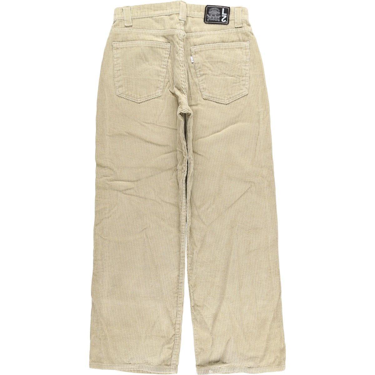 古着 90年代 リーバイス Levi s L 2 BAGGY WIDE LEG 白タブ コーデュロイパンツ メンズw 31相当 ヴィンテージ|evb 032960