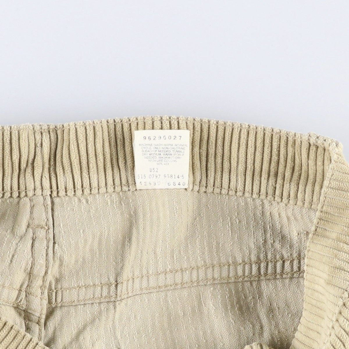  古着 90年代 リーバイス Levi s L 2 BAGGY WIDE LEG 白タブ コーデュロイパンツ メンズw 31相当 ヴィンテージ|evb 032960 その他 メンズ