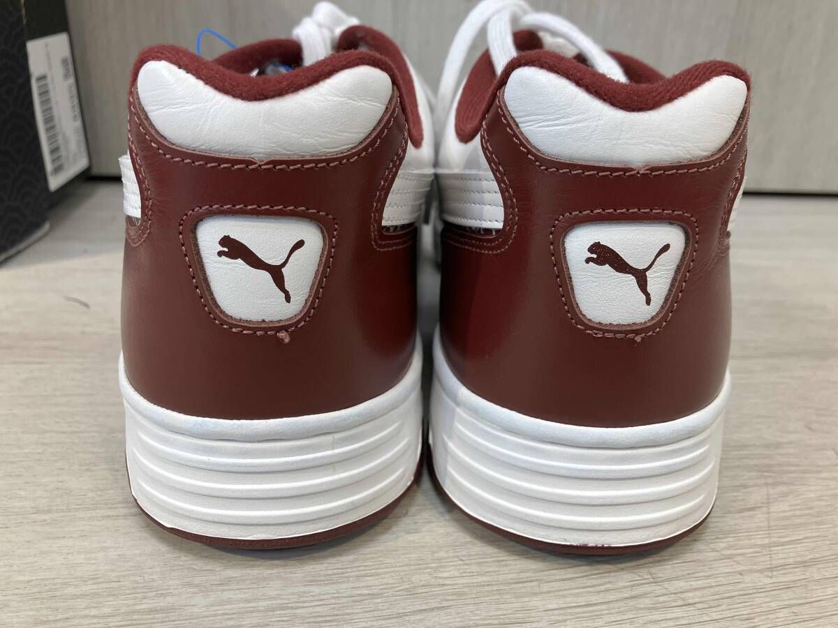 PUMA スニーカー 387211-02 WHT×RED ♥26 cm