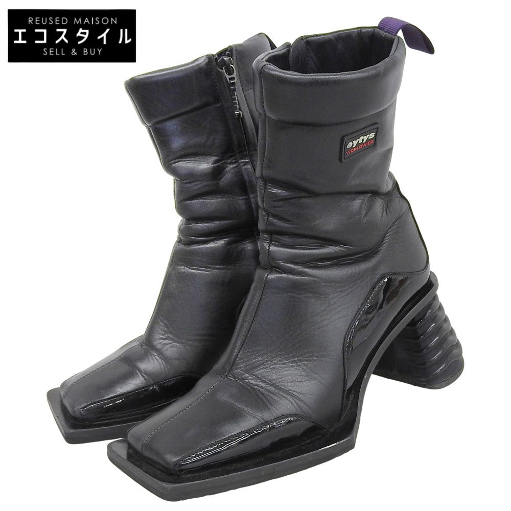 Eytys エイティーズ GAIA|ガイア レザー ブーツ シューズ レディース ブラック 37