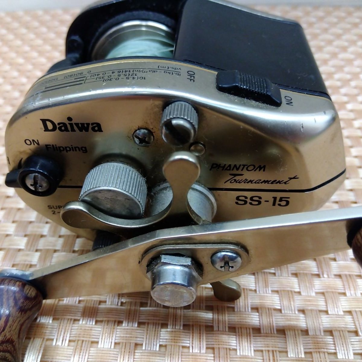DAIWA ファントムトーナメント SS-15 ベイトリール ダイワ 中古 送料