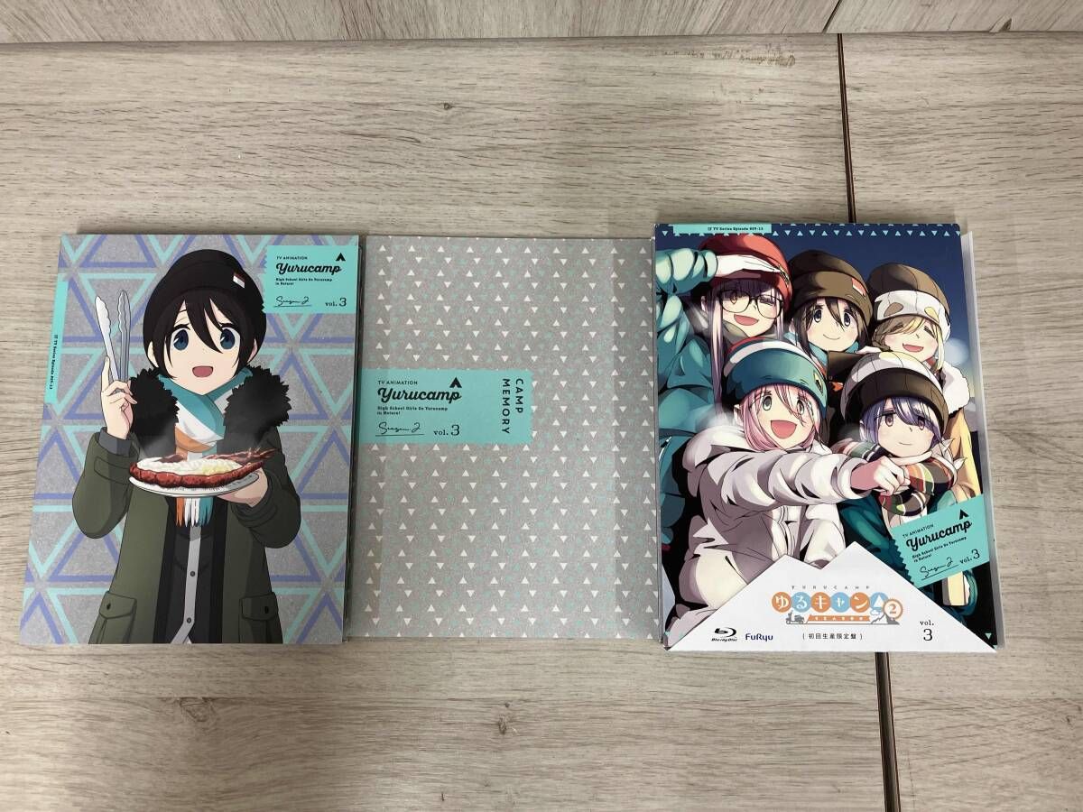 全3巻セット]ゆるキャン△SEASON2 第1~3巻(Blu-ray Disc) - メルカリ