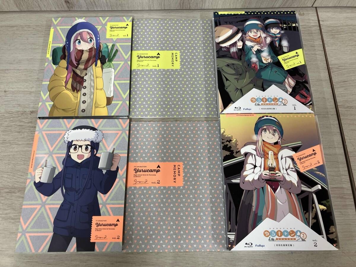 全3巻セット]ゆるキャン△SEASON2 第1~3巻(Blu-ray Disc) - メルカリ