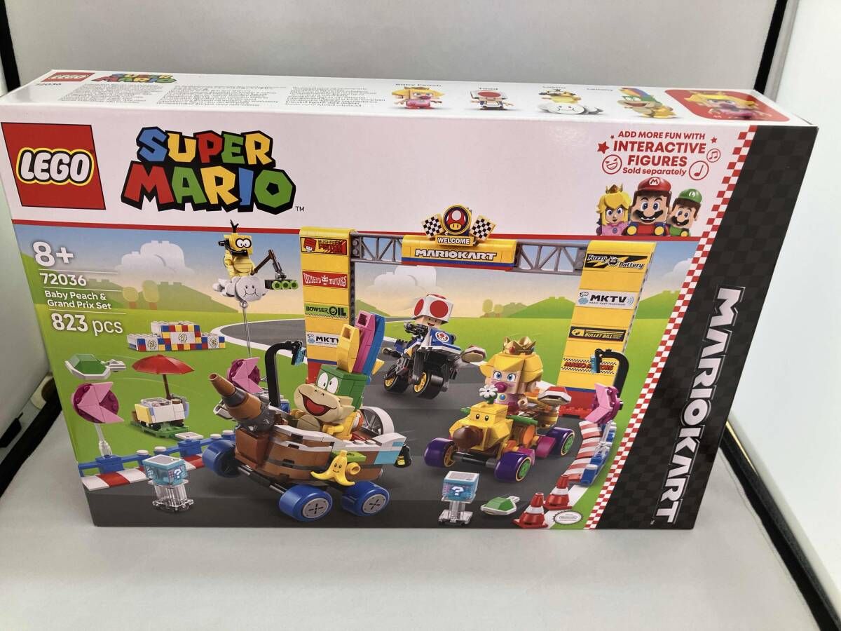 LEGO マリオカート ベビィピーチとグランプリセット レゴ スーパーマリオ 72036
