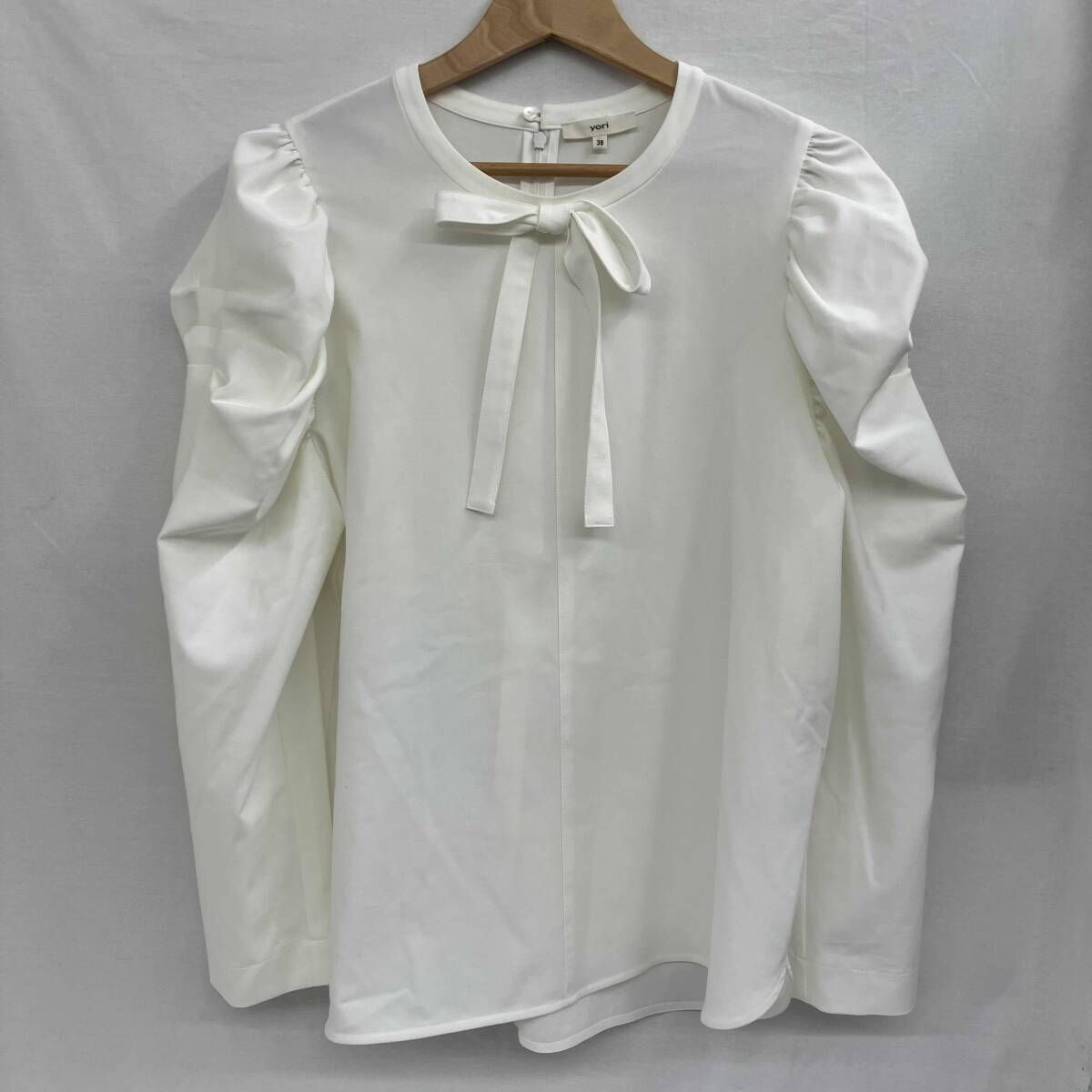 YORI|長袖ブラウス|ホワイト