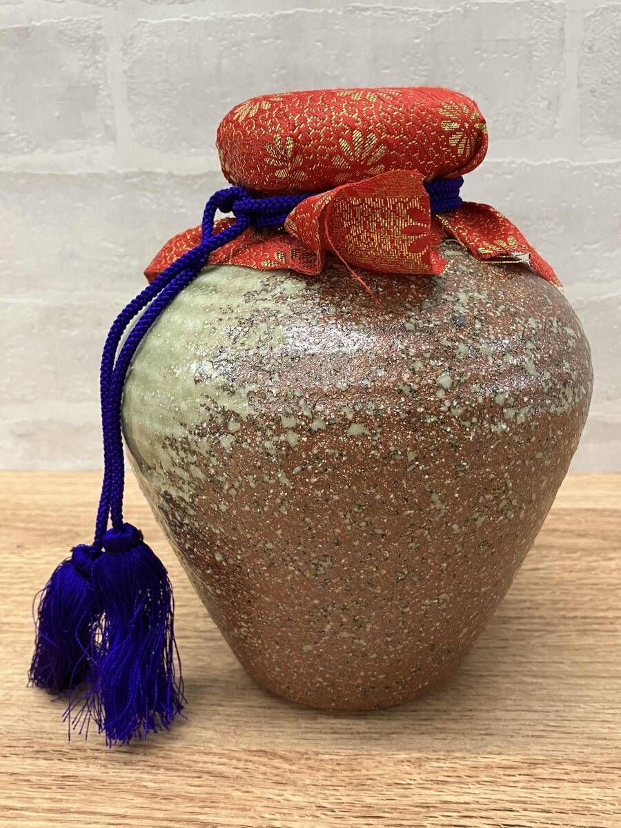 ☆信楽焼 古代風 茶壺 信道作 - メルカリ