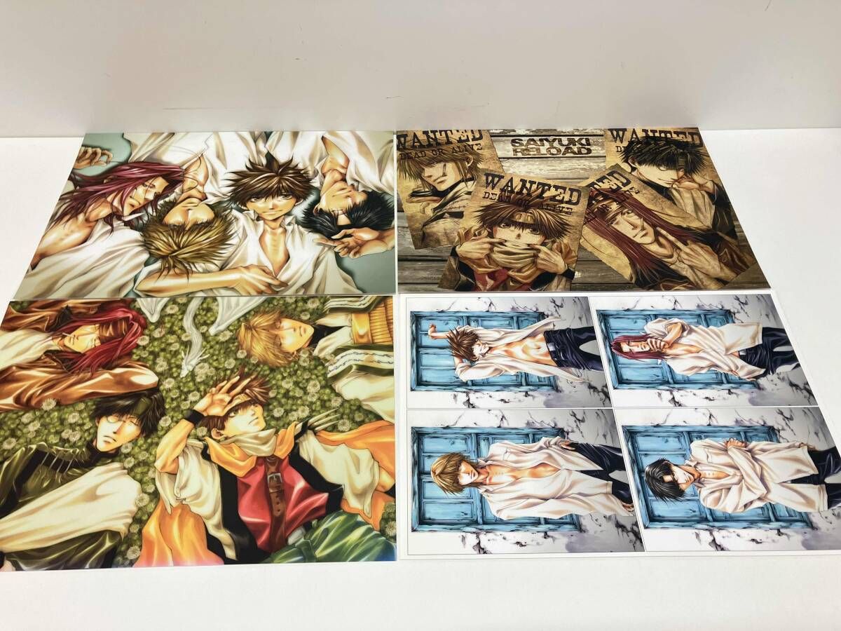 最遊記　イラストカード　４枚 1スタ】最遊記RELOAD B4ポスター イラストシート 4枚セット 峰倉かずや