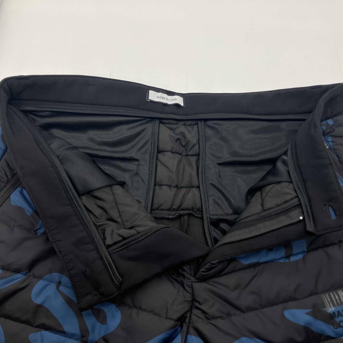 MARK ＆ LONA マークアンドロナ 中綿パンツ ゴルフ 総柄 MLM-9B-AT05K