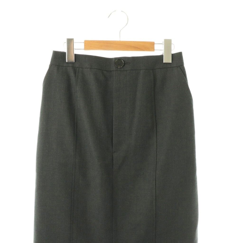 エンフォルド ENFOLD 25SS archetype PIN-TUCK STRAIGHT SKIRT  