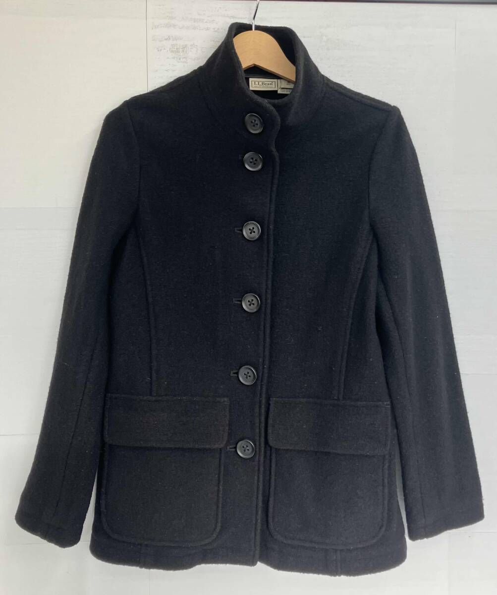 L.L.Bean エルエルビーン Bell and ifabric wool jacket | 90 s ジャケット ブラック Mサイズ