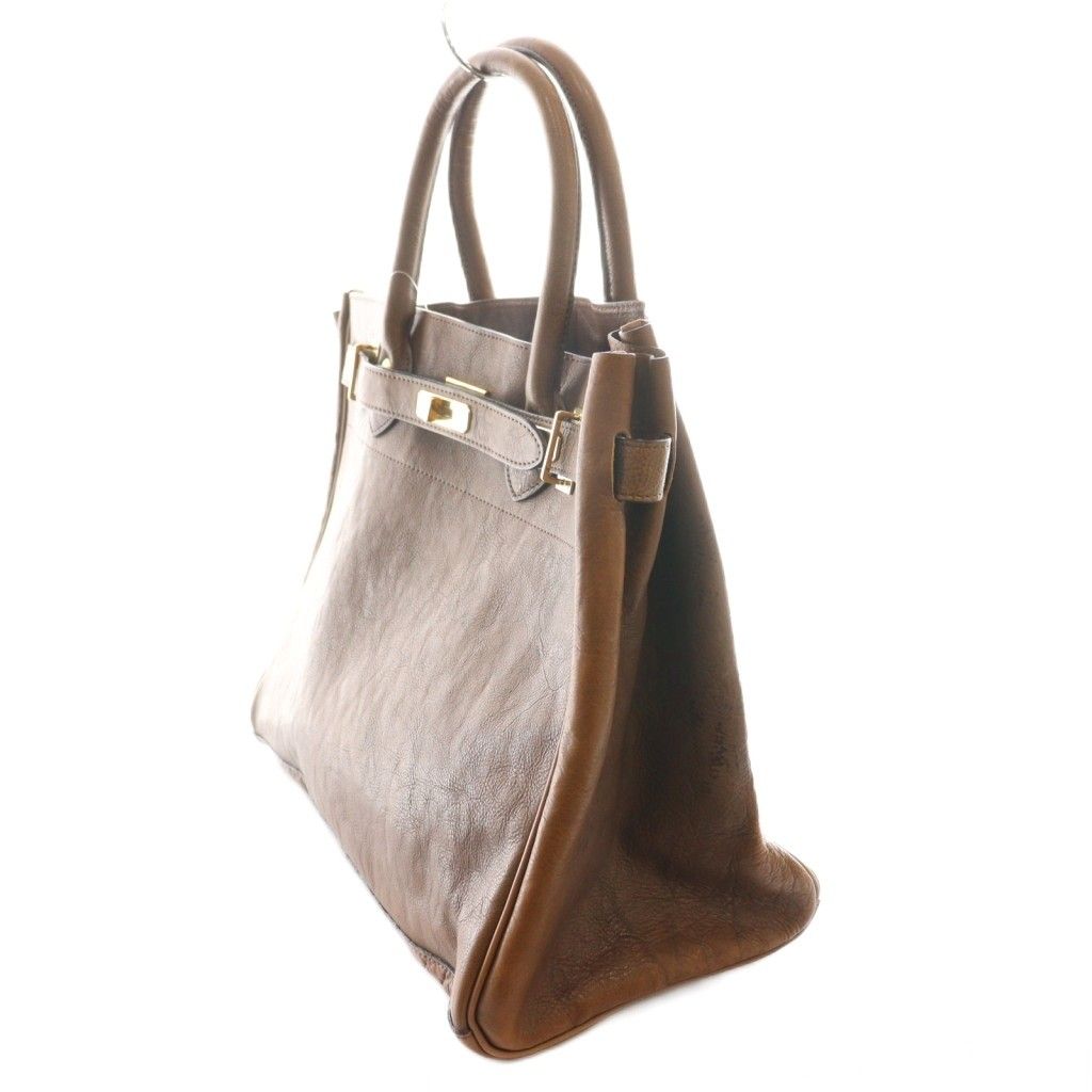 シータパランティカ sita parantica レザートートバッグ L 茶 ブラウン