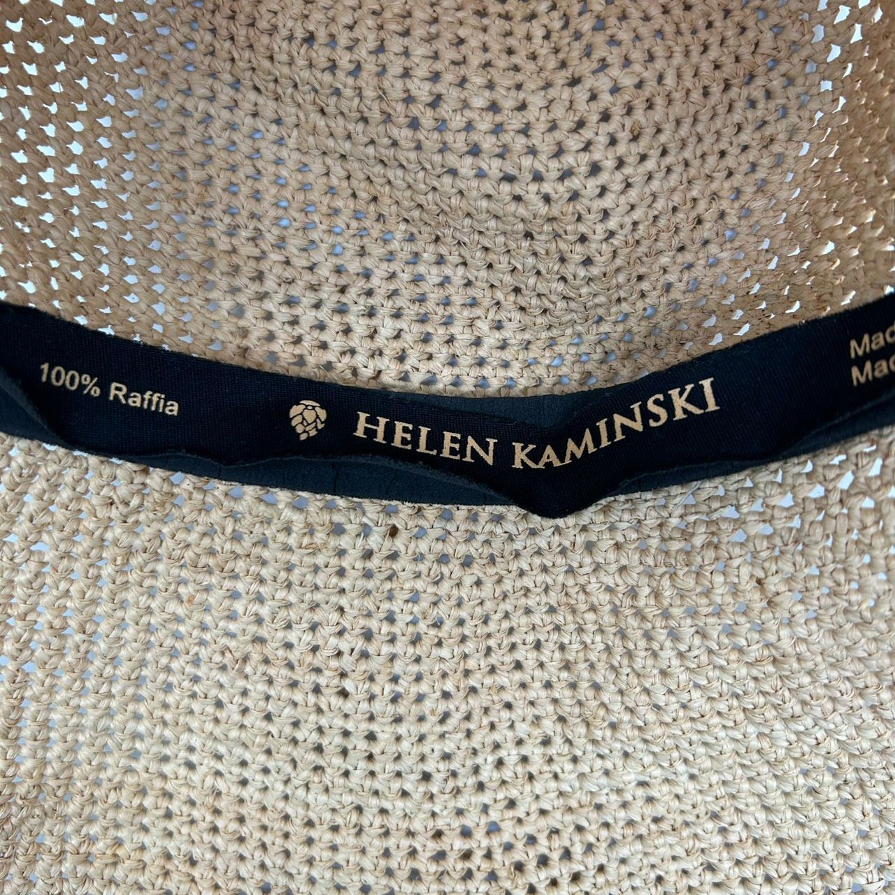 HELEN KAMINSKI ヘレンカミンスキー ラフィアハット 麦わら帽子