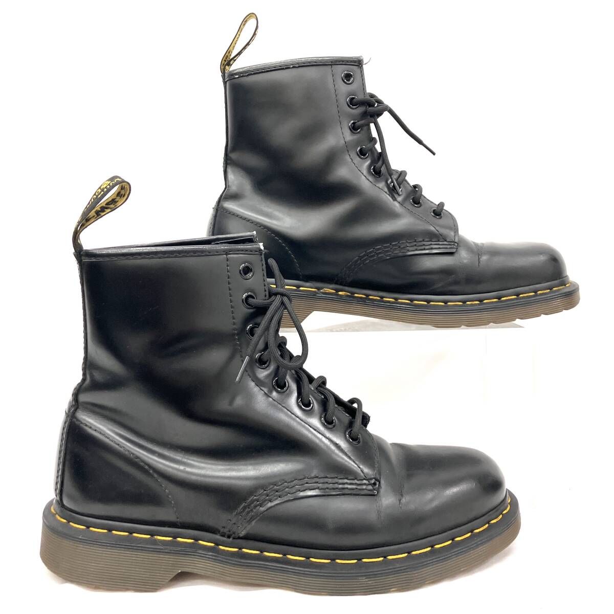 Dr.Marten ドクターマーチン 8ホール ショートブーツ ブラック サイズUK 8