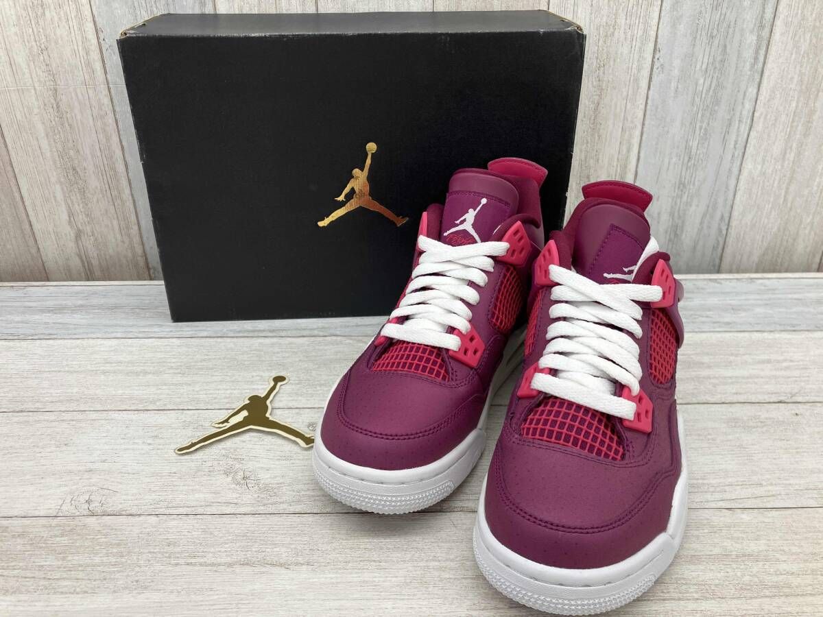 NIKE ナイキ スニーカー Air Jordan 4 Retro Valentine’s Day 2019 23.5 cm レディース パープル 487724-661