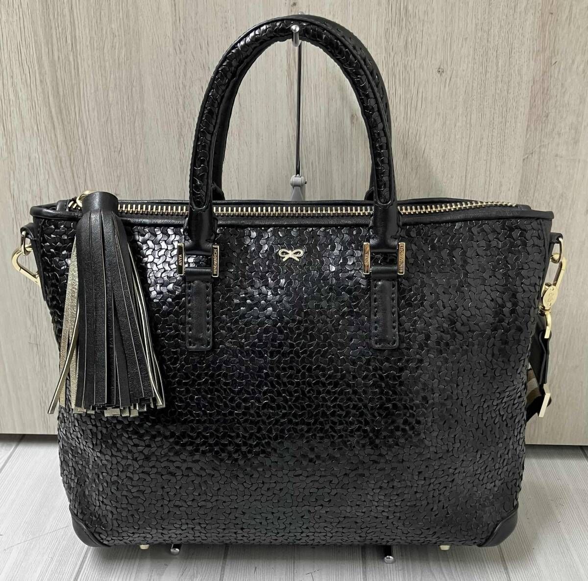 ANYA HINDMARCH MINI HUXLEY TOTE アニヤ ハインドマーチ トートバッグ 