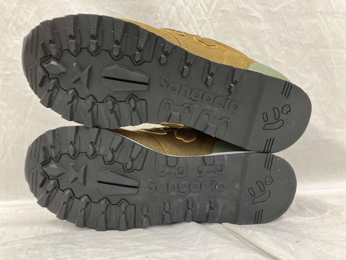 SANGACIO サンガッチョ にゅ～ず TAKIBI スニーカー ブラウン - メルカリ